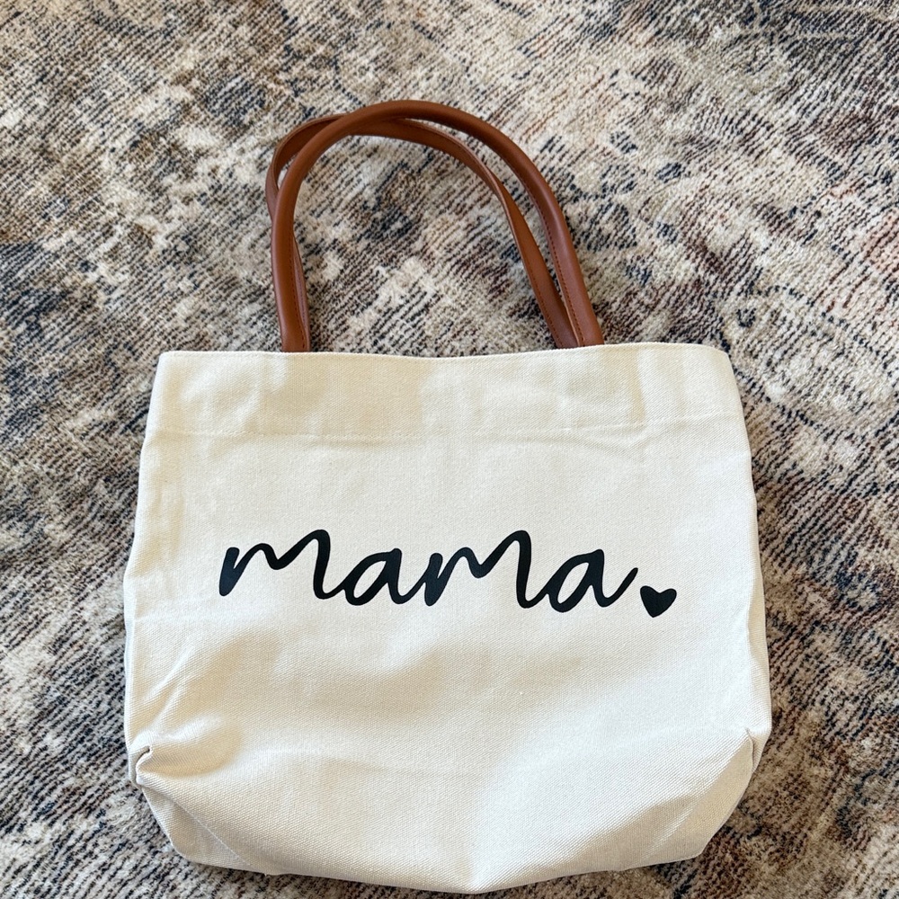Mama canvas tote